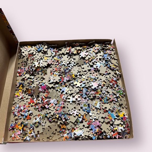 Vintage 1980’s Stick To It Jigsaw Puzzle 500 Pieces Pop Culture Complete - Picture 12 of 14